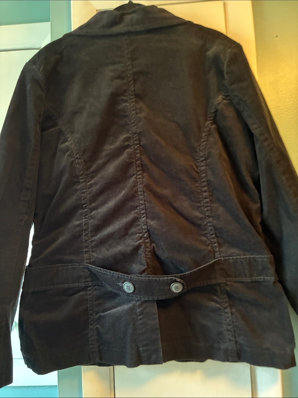 Bitten by Sarah Jessica Parker Black Corduroy Blazer Jacket - Picture 4 of 4